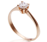 помолвочное кольцо классическое на заказ SGPP045